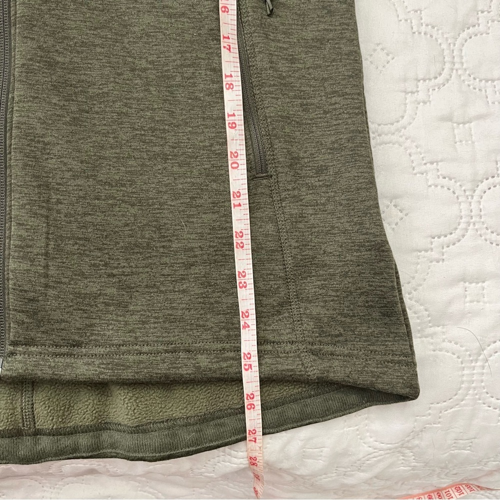 The North Face Canyonlands Full Zip Hoodie Olive Green Heather Size M - Picture 6 of 15